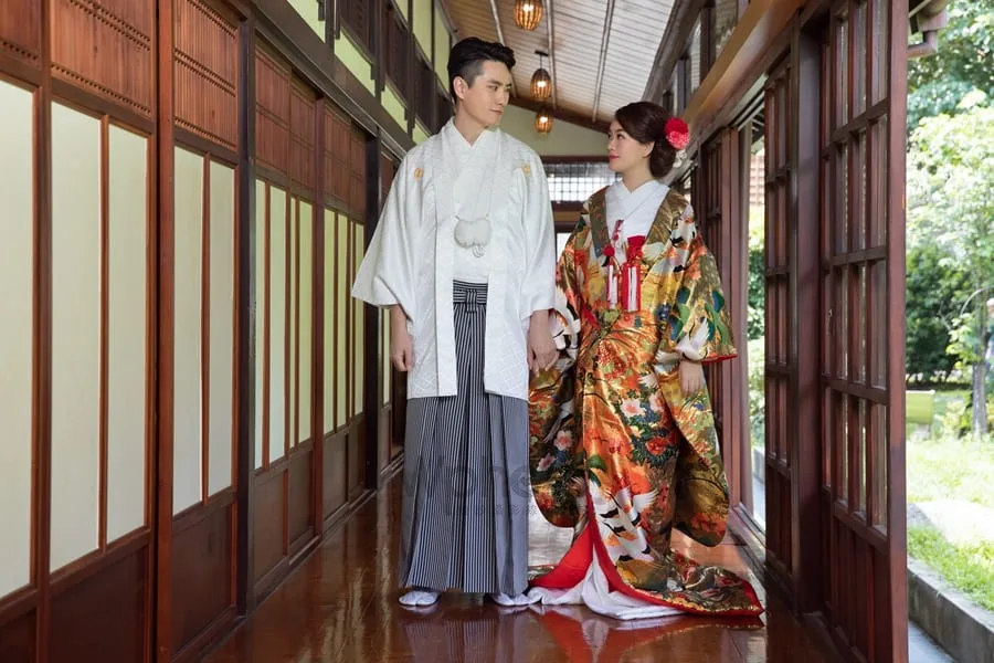 圖 / 婚紗照風格 5：畫面篇 - 日式婚紗照。（ 作品來源：Wphoto、京都和服館 ）
